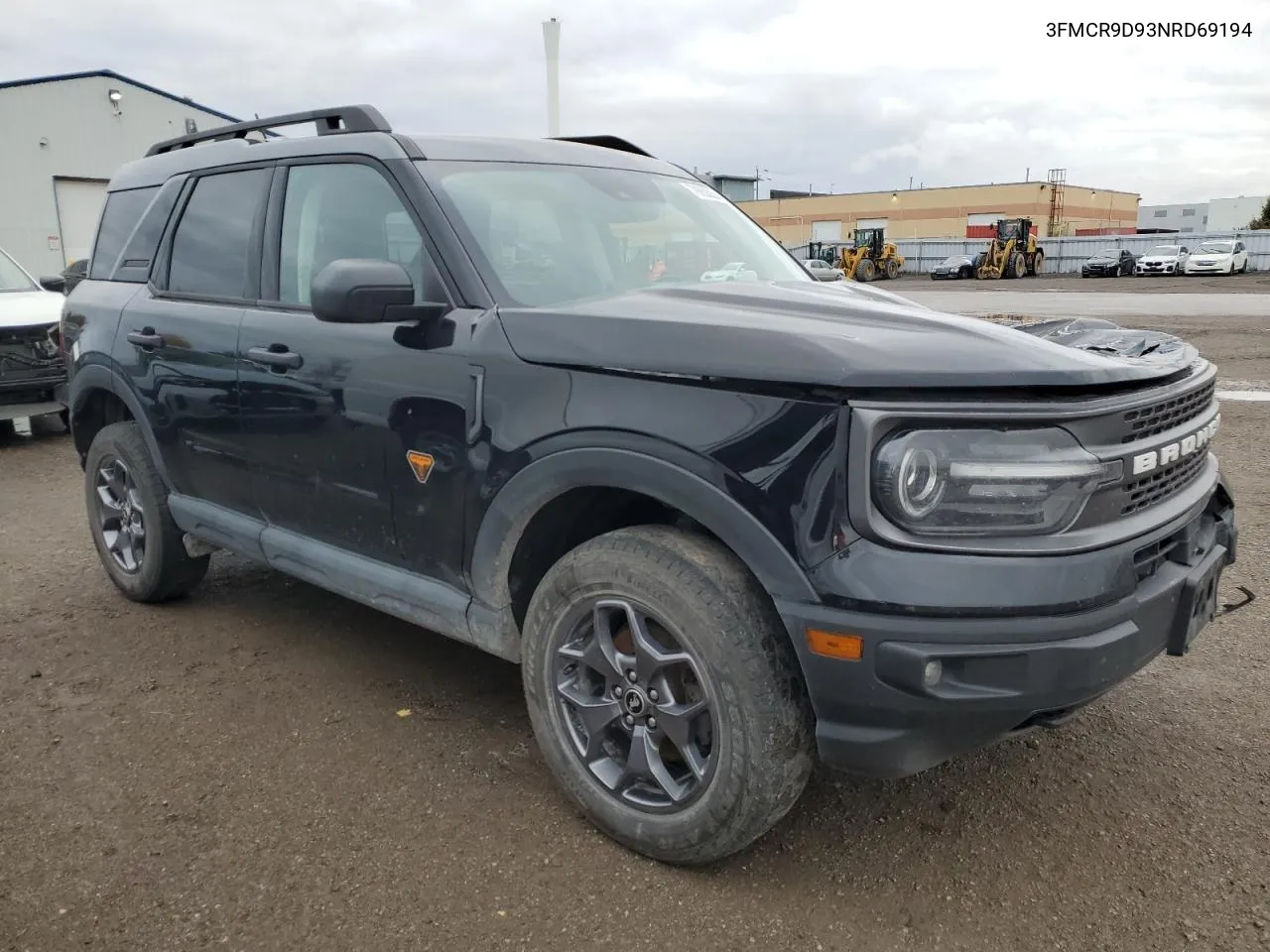 2022 Ford Bronco Sport Badlands VIN: 3FMCR9D93NRD69194 Lot: 79930264