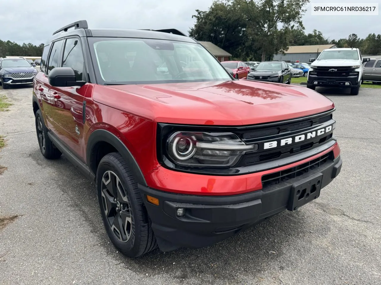 2022 Ford Bronco Sport Outer Banks VIN: 3FMCR9C61NRD36217 Lot: 80590174