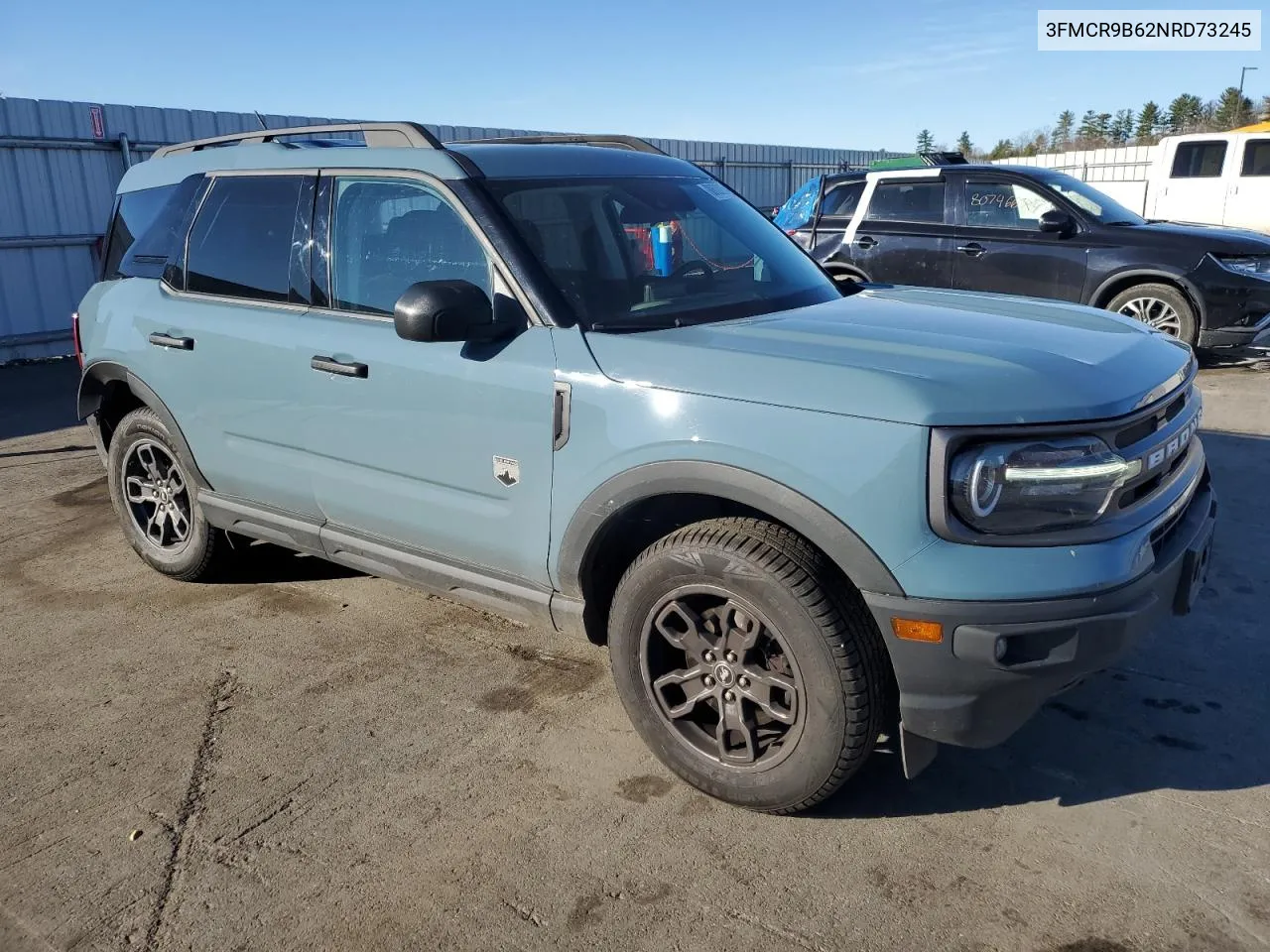 2022 Ford Bronco Sport Big Bend VIN: 3FMCR9B62NRD73245 Lot: 80620254