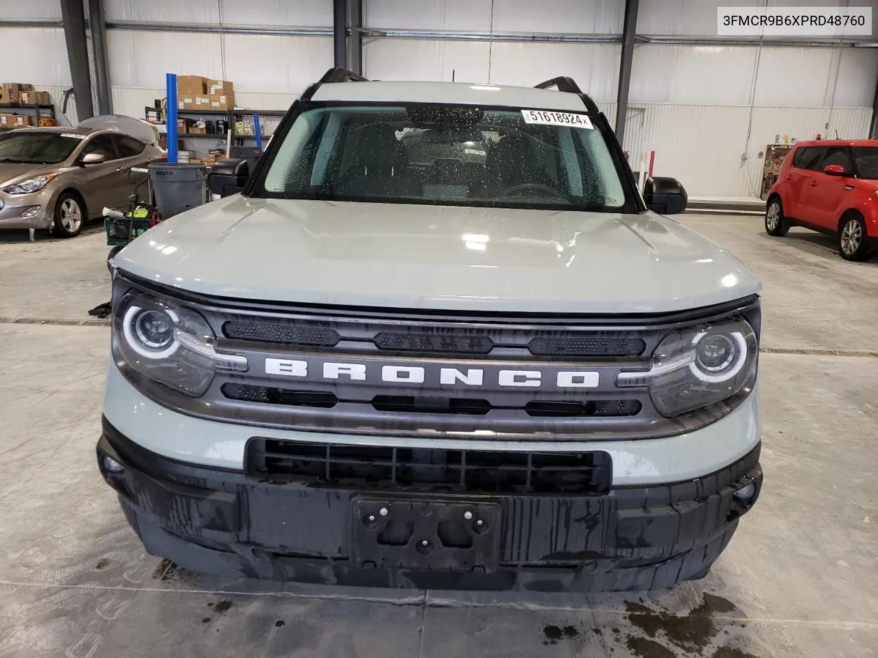 2023 Ford Bronco Sport Big Bend VIN: 3FMCR9B6XPRD48760 Lot: 51618924