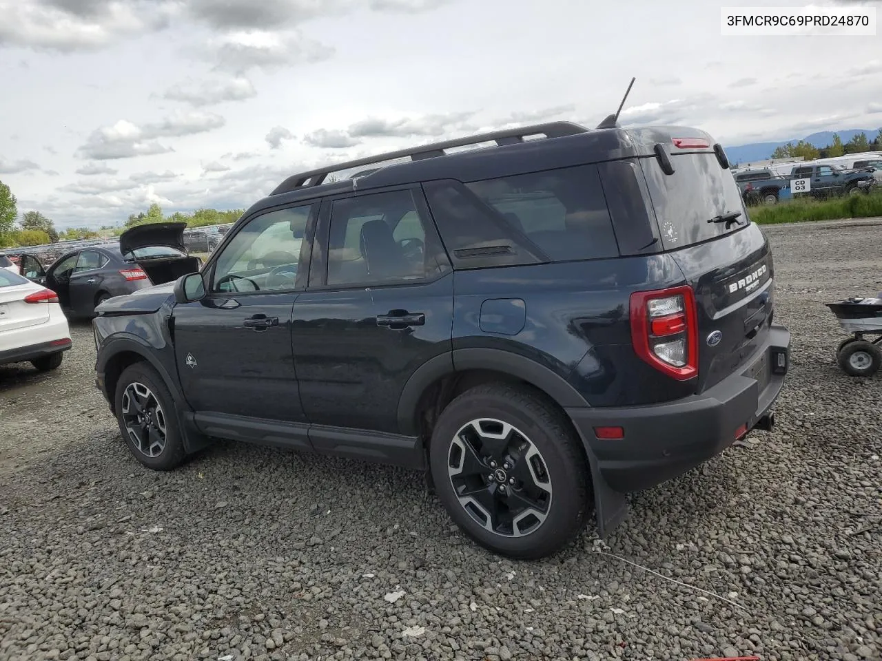 2023 Ford Bronco Sport Outer Banks VIN: 3FMCR9C69PRD24870 Lot: 52347444