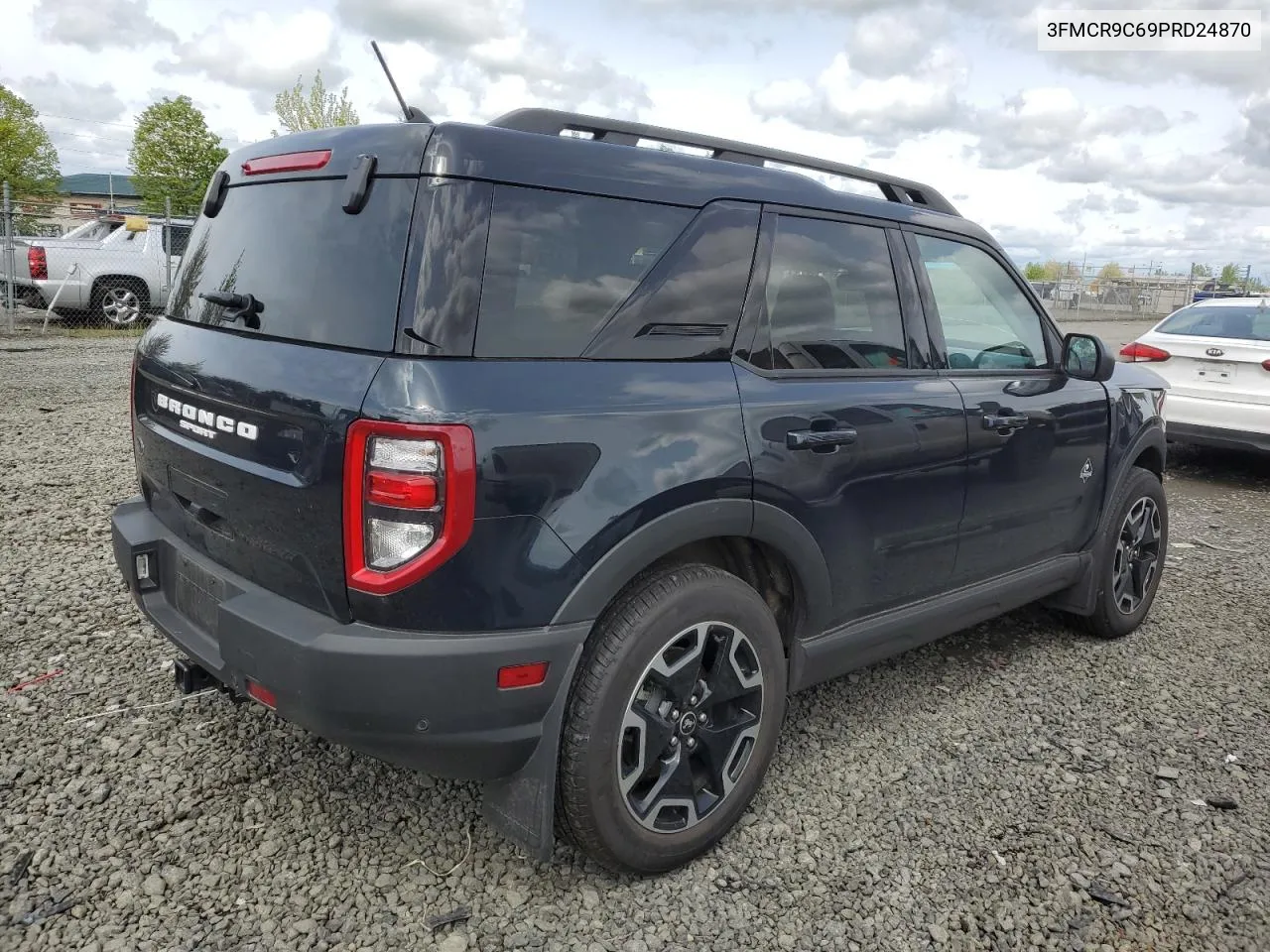 2023 Ford Bronco Sport Outer Banks VIN: 3FMCR9C69PRD24870 Lot: 52347444