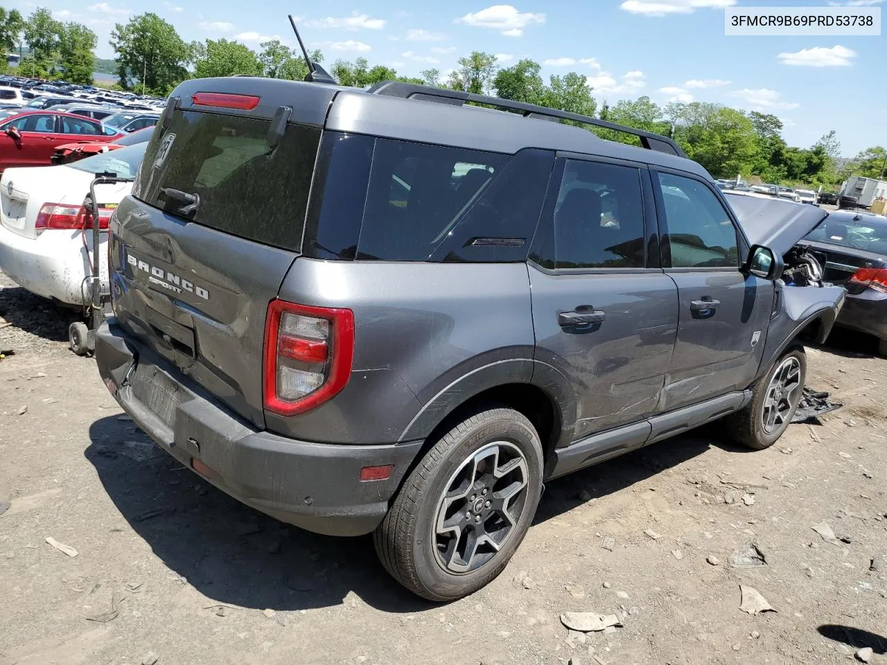 2023 Ford Bronco Sport Big Bend VIN: 3FMCR9B69PRD53738 Lot: 56317734