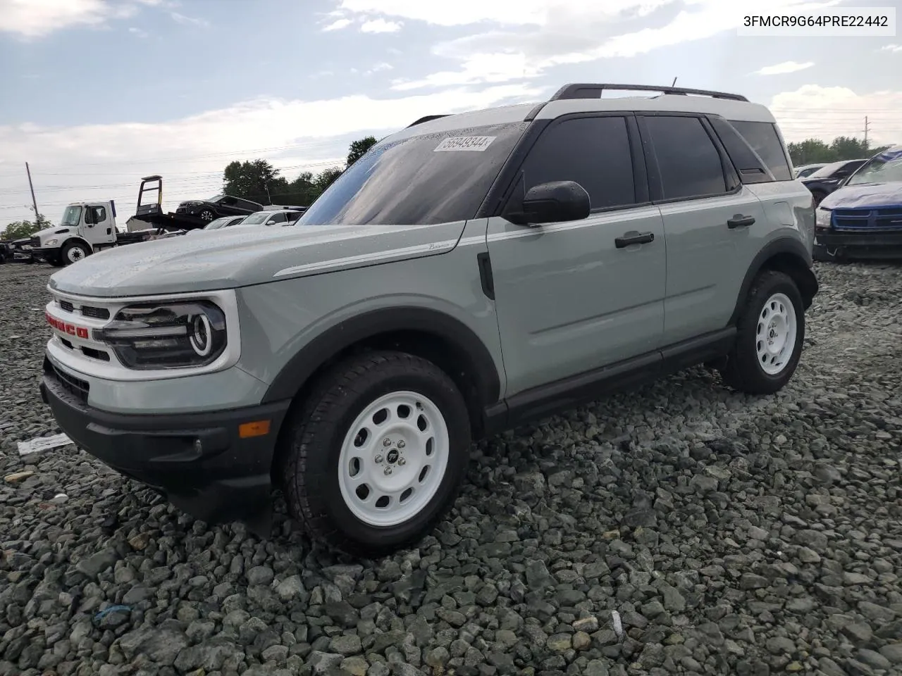 2023 Ford Bronco Sport Heritage VIN: 3FMCR9G64PRE22442 Lot: 56949344