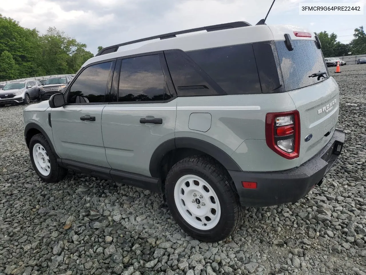 2023 Ford Bronco Sport Heritage VIN: 3FMCR9G64PRE22442 Lot: 56949344