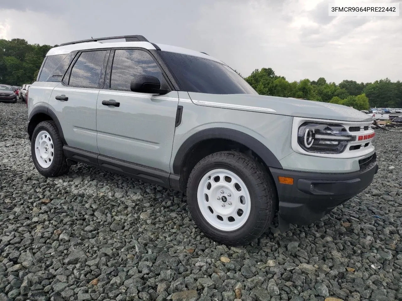 2023 Ford Bronco Sport Heritage VIN: 3FMCR9G64PRE22442 Lot: 56949344