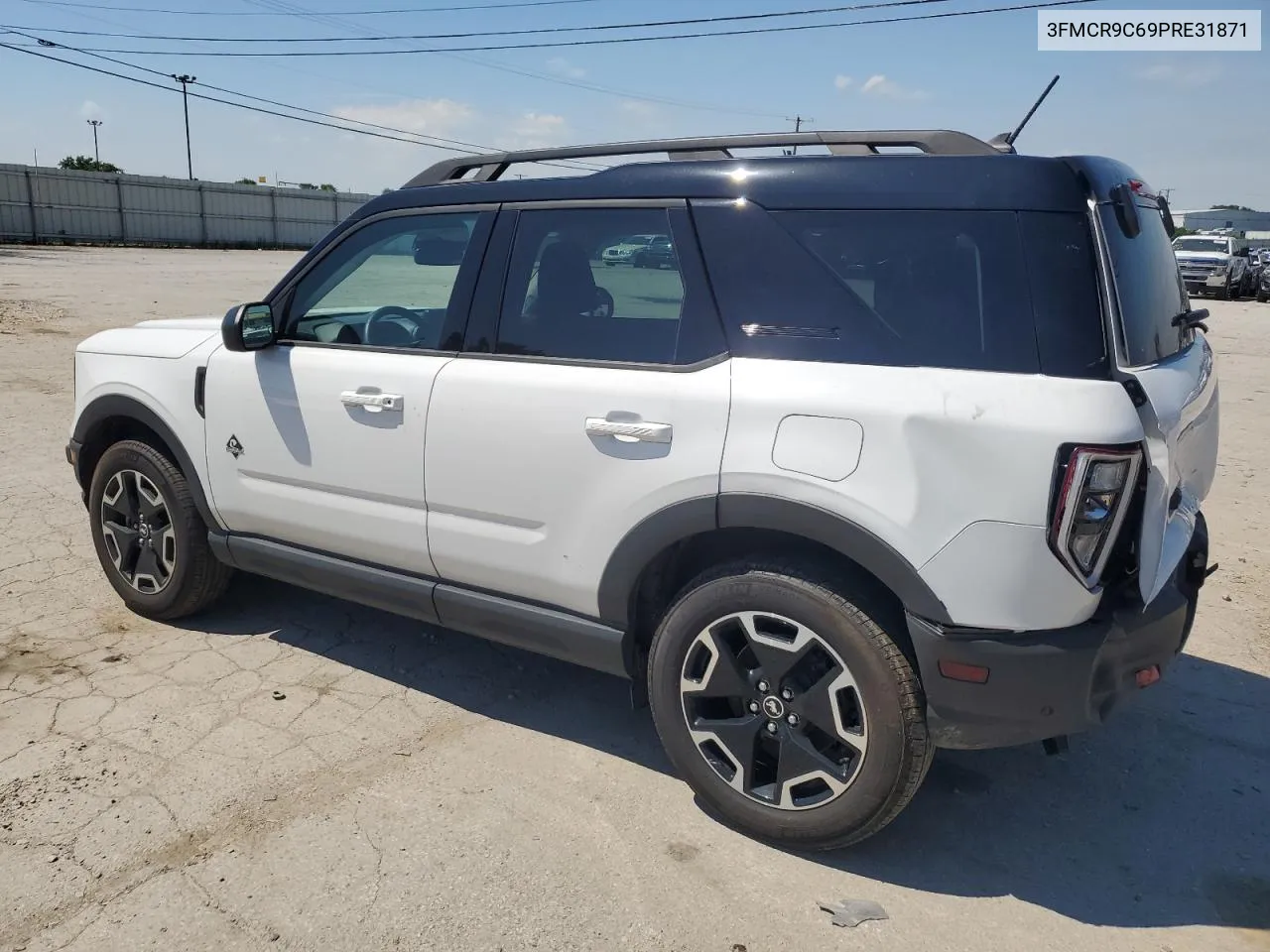 2023 Ford Bronco Sport Outer Banks VIN: 3FMCR9C69PRE31871 Lot: 58781374