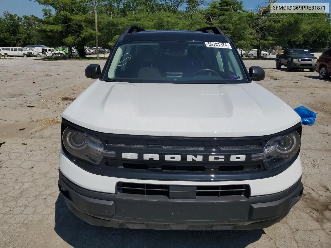 2023 Ford Bronco Sport Outer Banks VIN: 3FMCR9C69PRE31871 Lot: 58781374