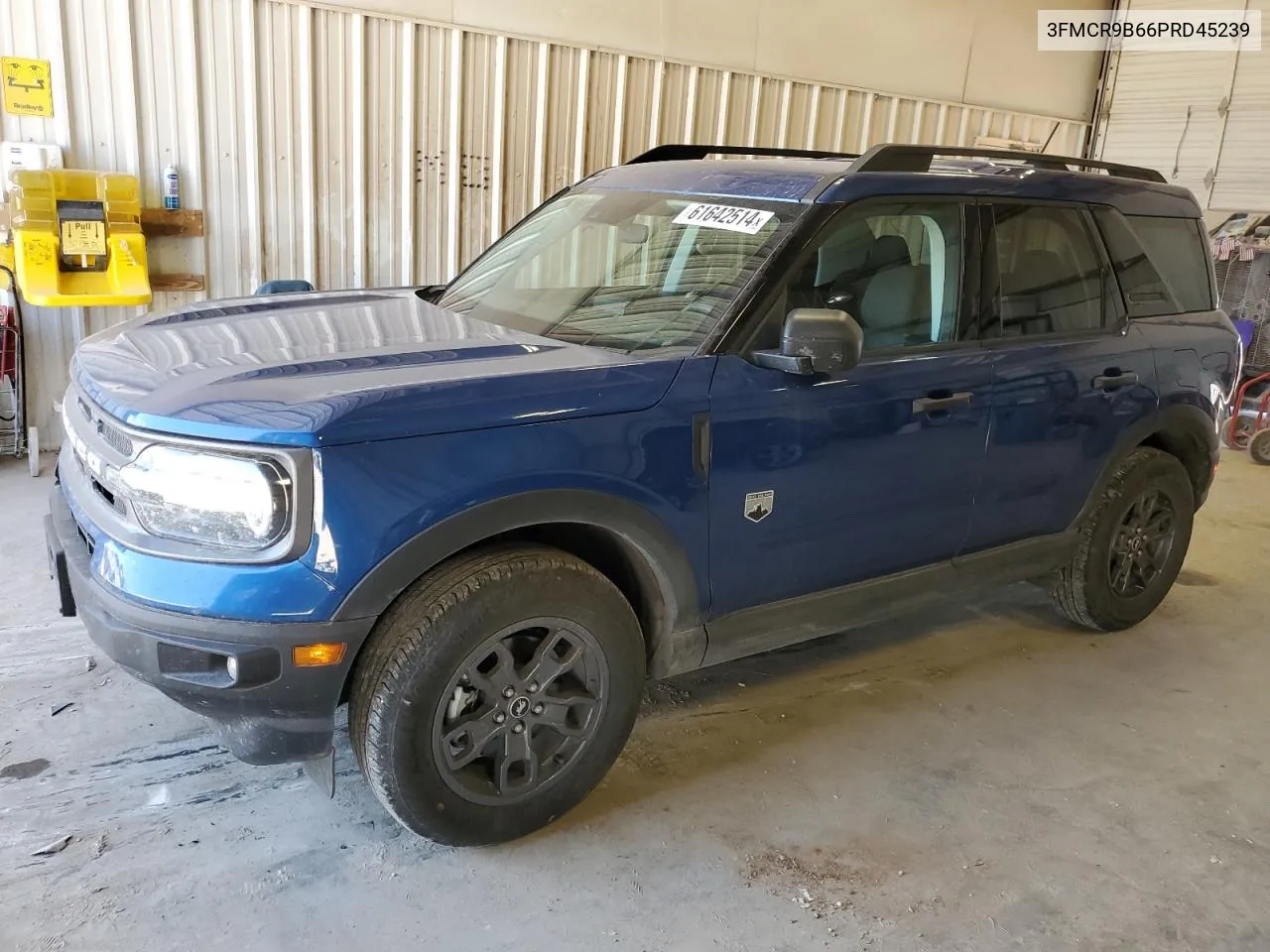 2023 Ford Bronco Sport Big Bend VIN: 3FMCR9B66PRD45239 Lot: 61642514