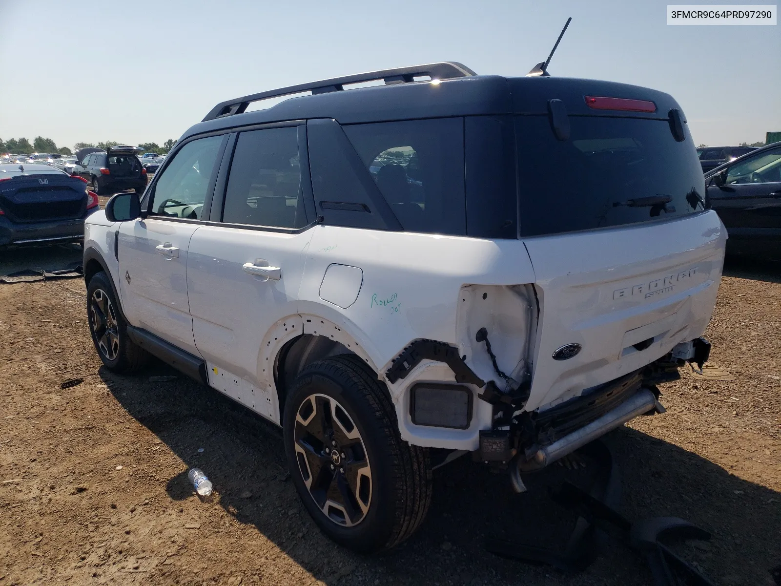 2023 Ford Bronco Sport Outer Banks VIN: 3FMCR9C64PRD97290 Lot: 63026094