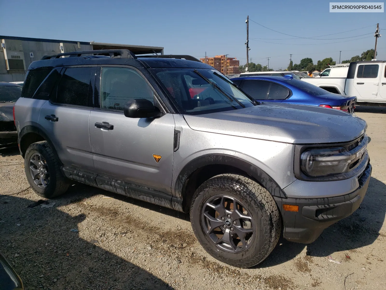 2023 Ford Bronco Sport Badlands VIN: 3FMCR9D90PRD40545 Lot: 64635754