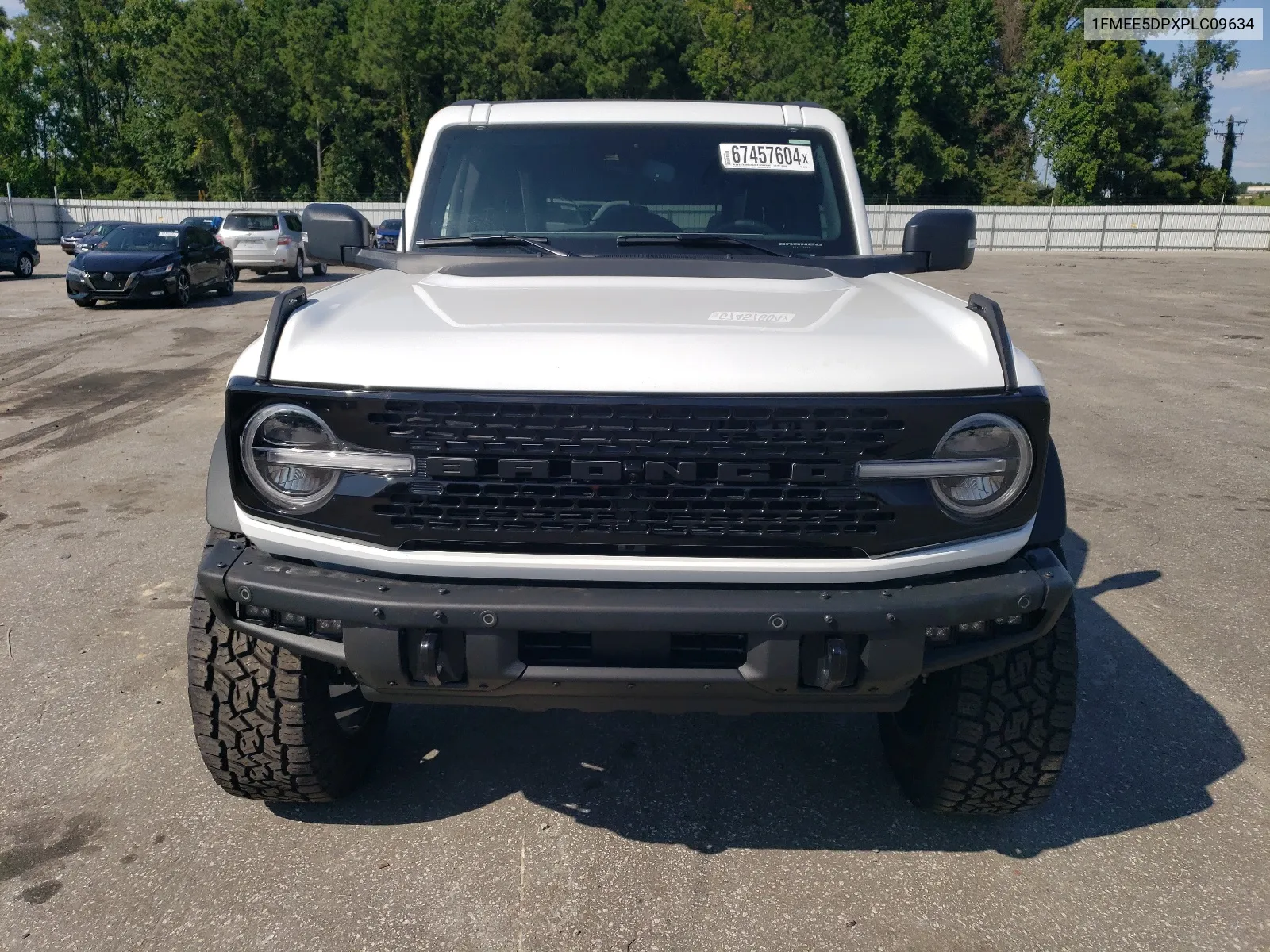 2023 Ford Bronco Base VIN: 1FMEE5DPXPLC09634 Lot: 67457604