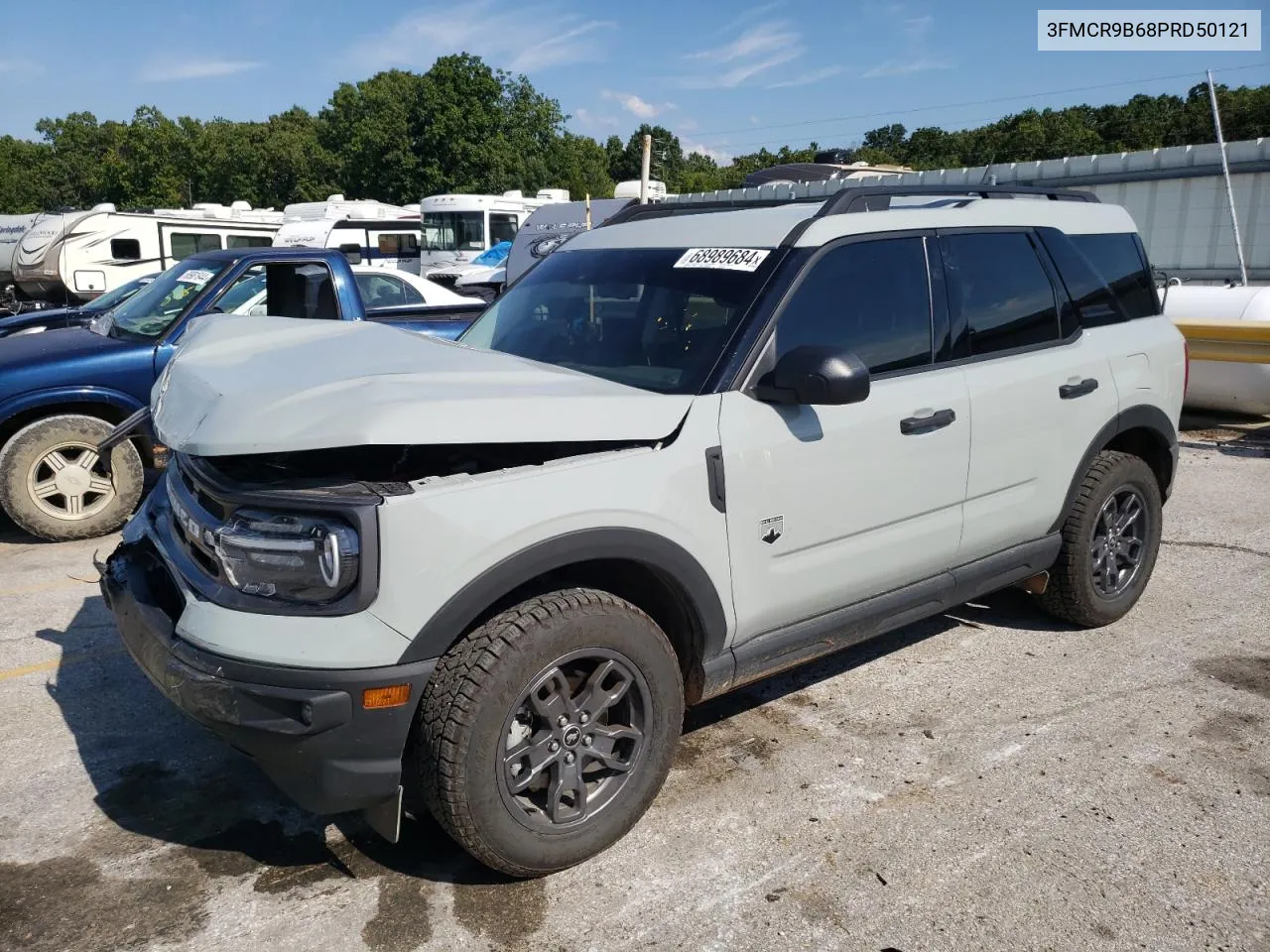 2023 Ford Bronco Sport Big Bend VIN: 3FMCR9B68PRD50121 Lot: 68989684