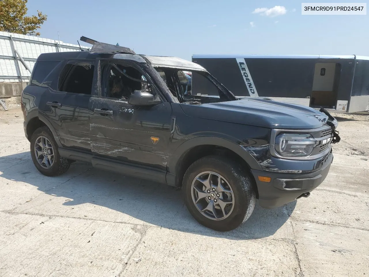 2023 Ford Bronco Sport Badlands VIN: 3FMCR9D91PRD24547 Lot: 69614564