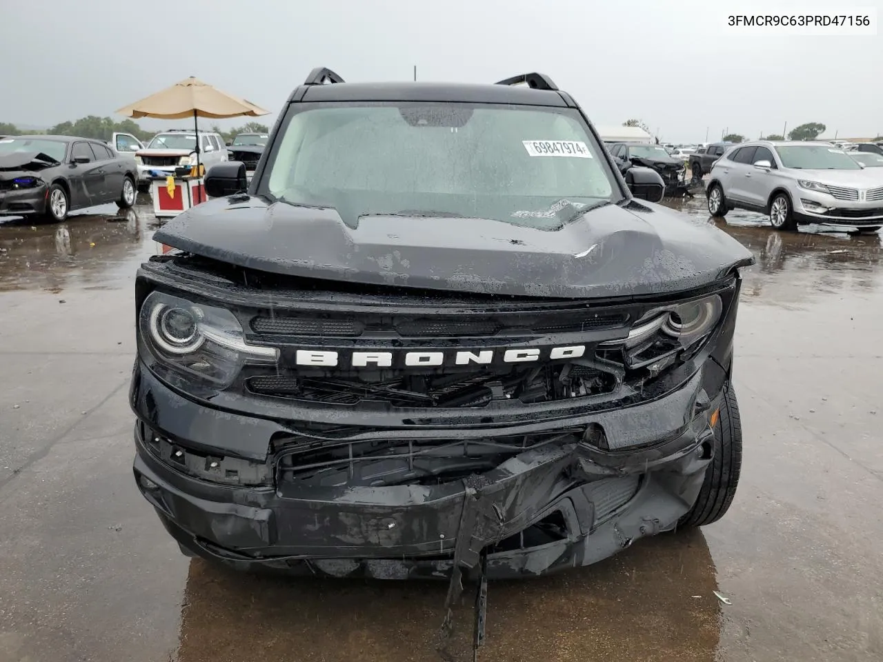 2023 Ford Bronco Sport Outer Banks VIN: 3FMCR9C63PRD47156 Lot: 69847974