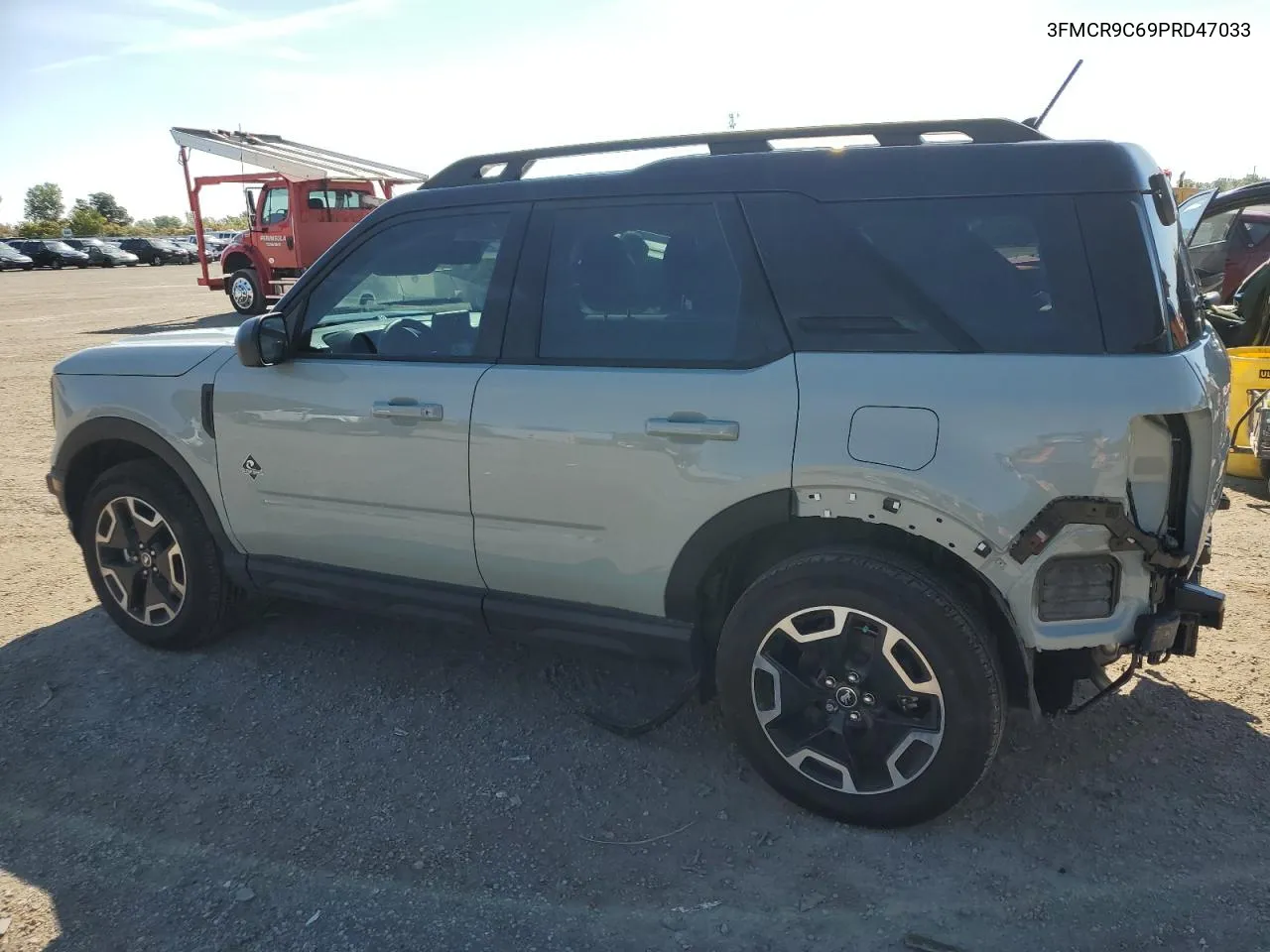 2023 Ford Bronco Sport Outer Banks VIN: 3FMCR9C69PRD47033 Lot: 69882484