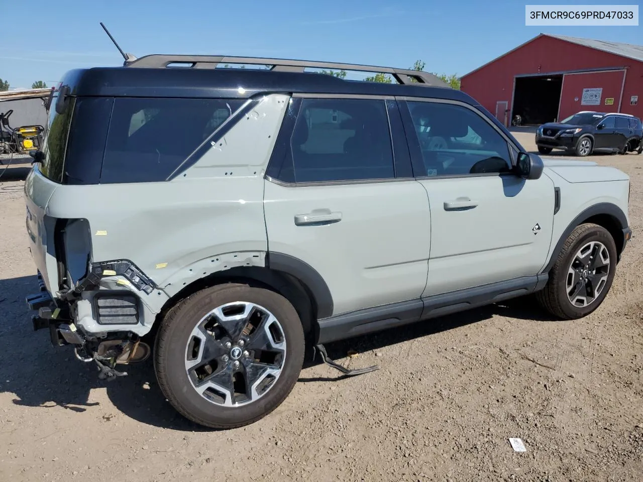 2023 Ford Bronco Sport Outer Banks VIN: 3FMCR9C69PRD47033 Lot: 69882484