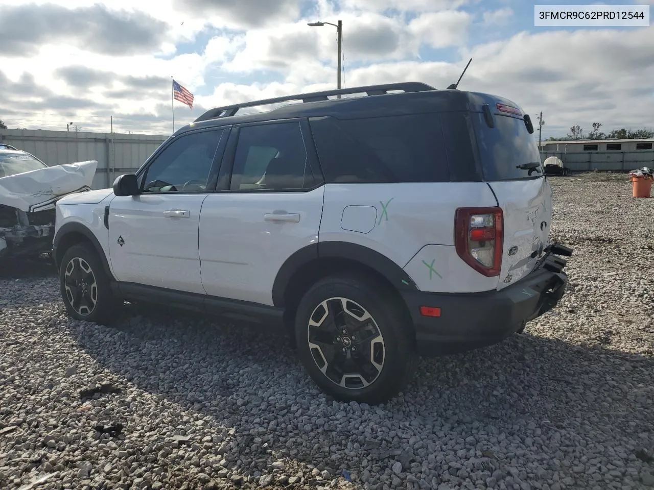 2023 Ford Bronco Sport Outer Banks VIN: 3FMCR9C62PRD12544 Lot: 70183684