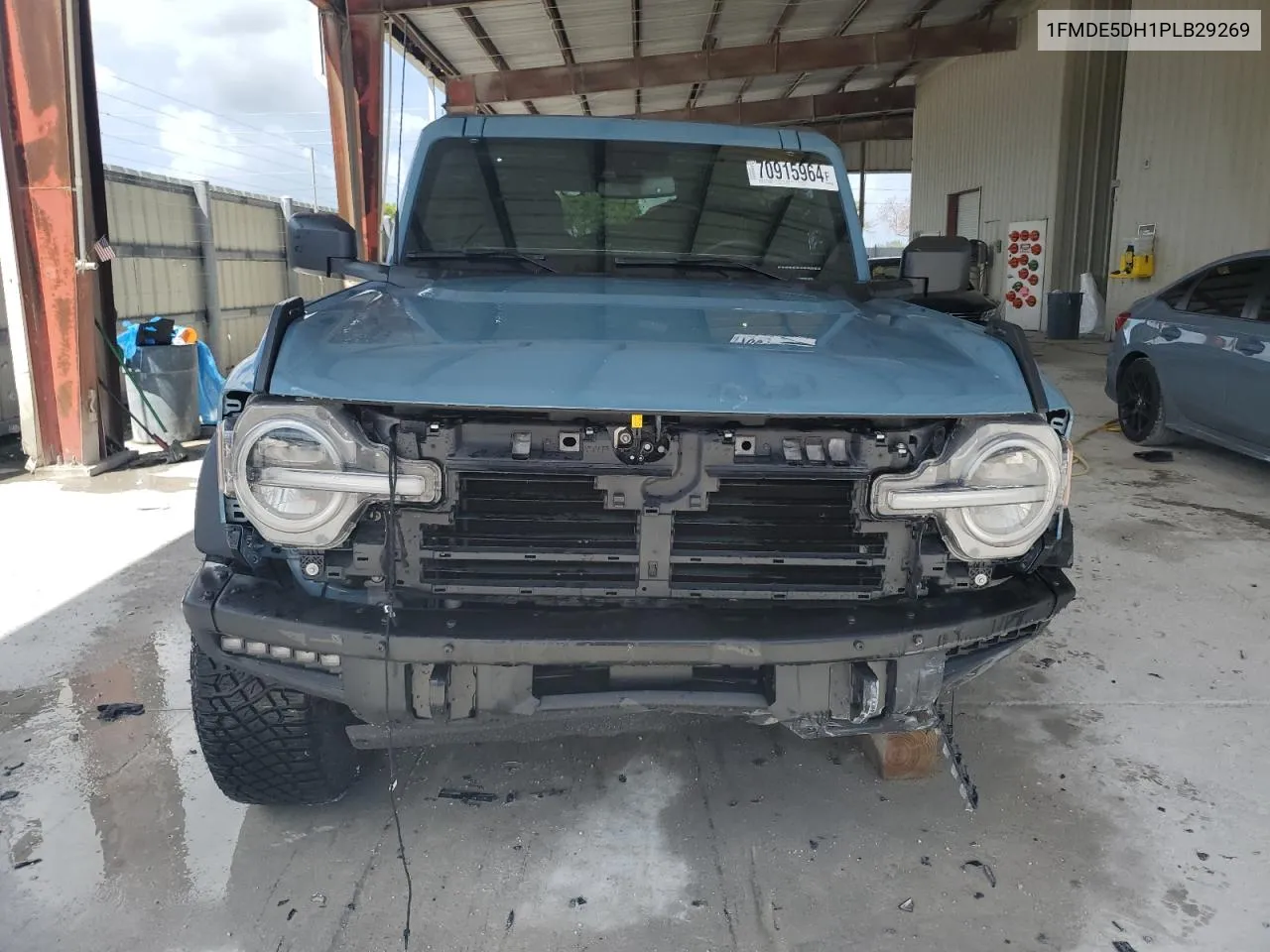 2023 Ford Bronco Base VIN: 1FMDE5DH1PLB29269 Lot: 70915964