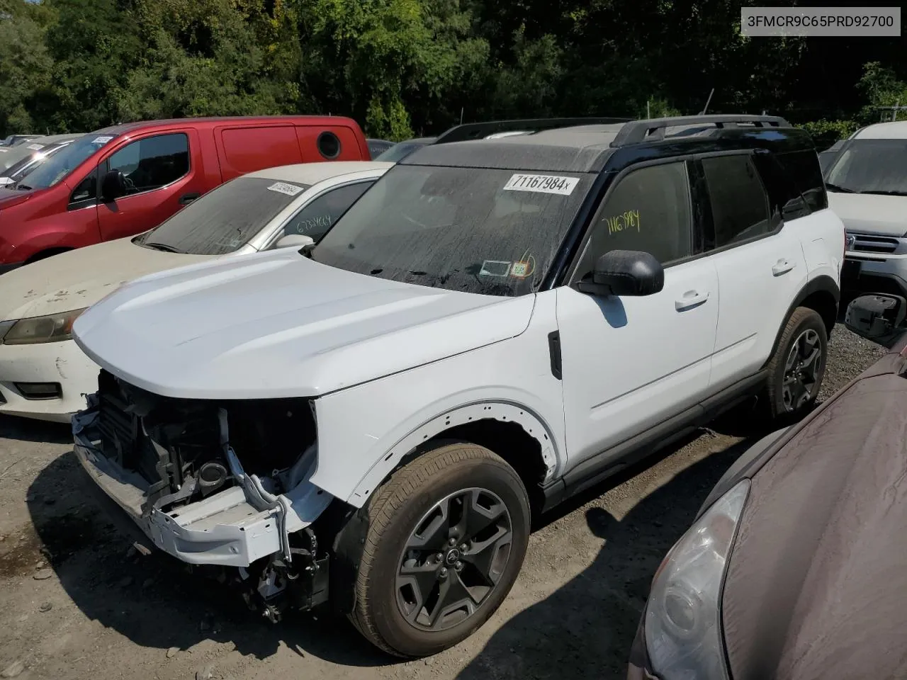 3FMCR9C65PRD92700 2023 Ford Bronco Sport Outer Banks