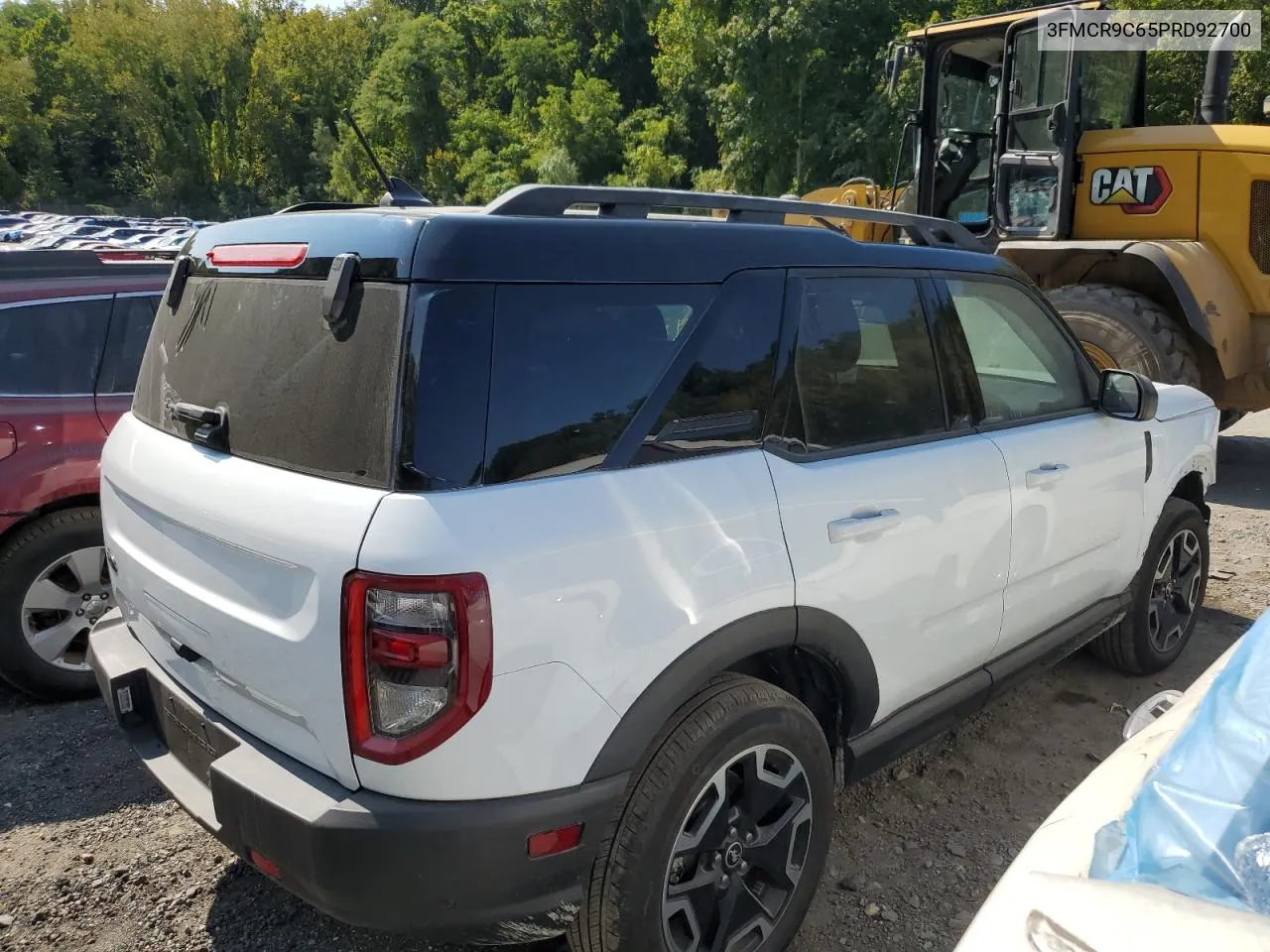 2023 Ford Bronco Sport Outer Banks VIN: 3FMCR9C65PRD92700 Lot: 71167984