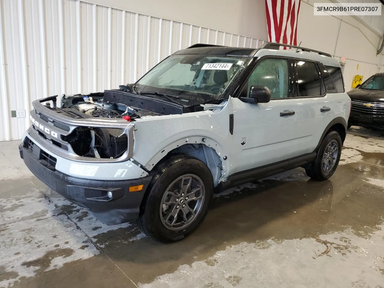 2023 Ford Bronco Sport Big Bend VIN: 3FMCR9B61PRE07307 Lot: 71342144