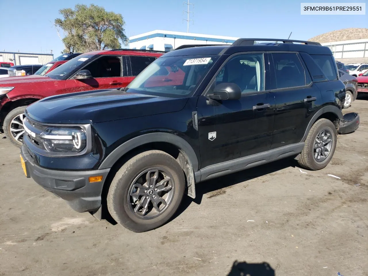 2023 Ford Bronco Sport Big Bend VIN: 3FMCR9B61PRE29551 Lot: 71371954