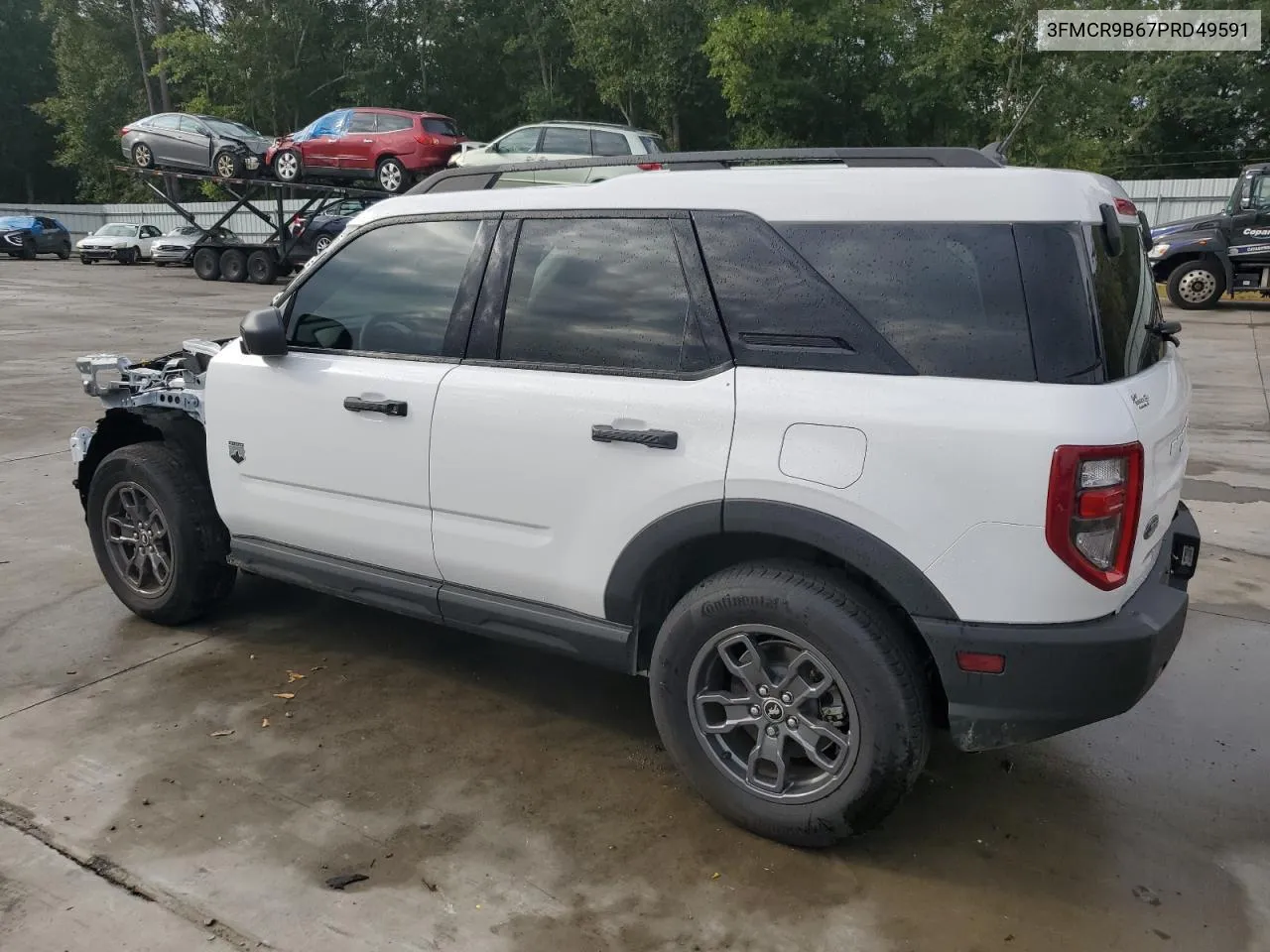 2023 Ford Bronco Sport Big Bend VIN: 3FMCR9B67PRD49591 Lot: 71432154