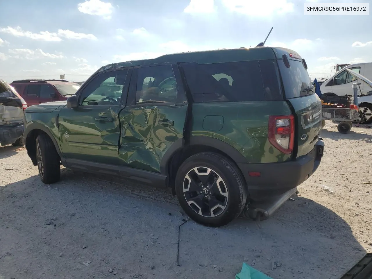 2023 Ford Bronco Sport Outer Banks VIN: 3FMCR9C66PRE16972 Lot: 71965074