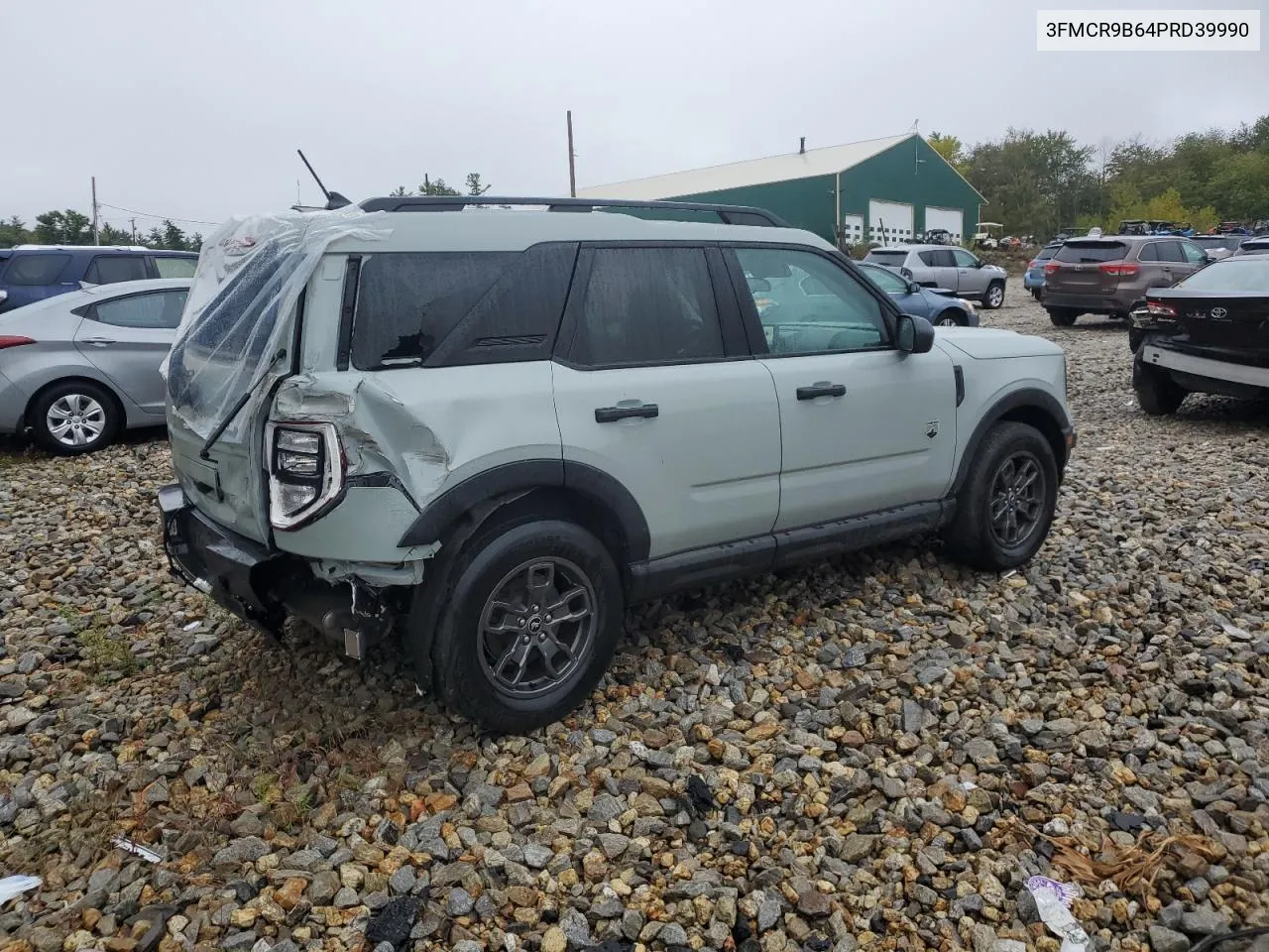 2023 Ford Bronco Sport Big Bend VIN: 3FMCR9B64PRD39990 Lot: 72319574