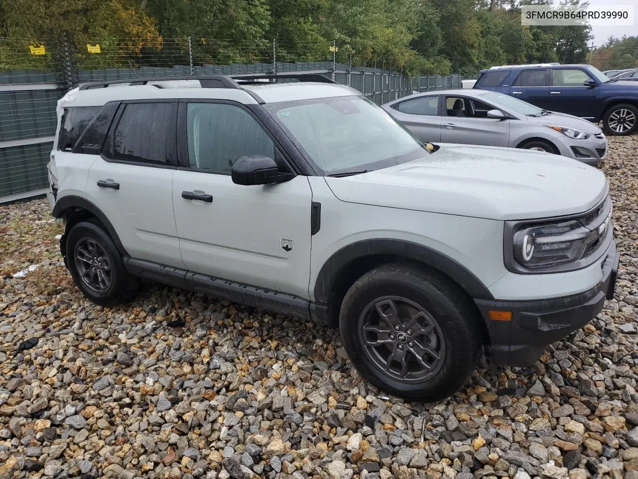 2023 Ford Bronco Sport Big Bend VIN: 3FMCR9B64PRD39990 Lot: 72319574