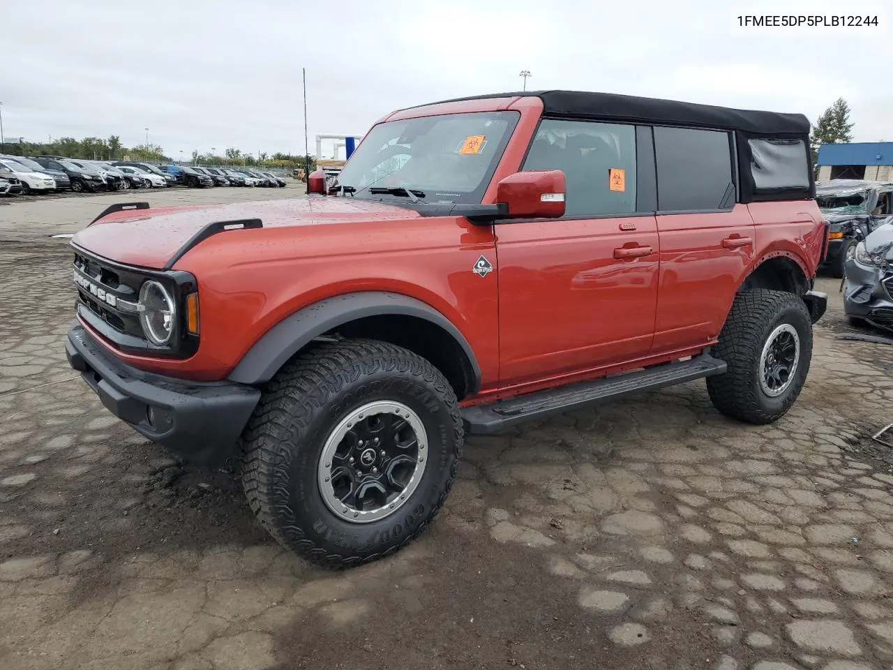 2023 Ford Bronco Base VIN: 1FMEE5DP5PLB12244 Lot: 72502264