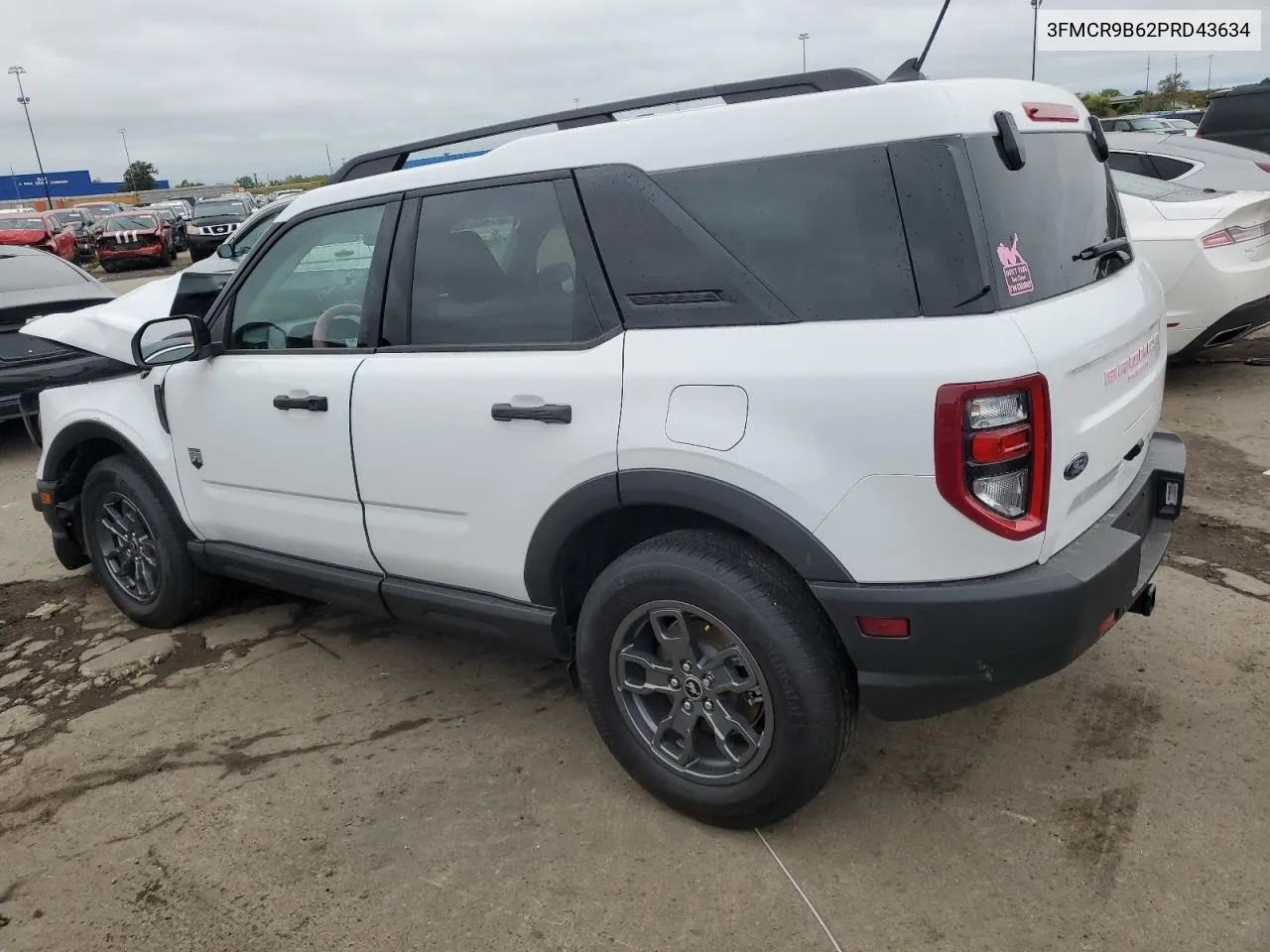 2023 Ford Bronco Sport Big Bend VIN: 3FMCR9B62PRD43634 Lot: 72614464