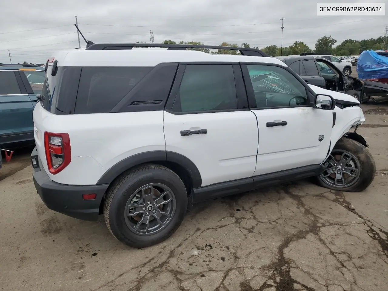 2023 Ford Bronco Sport Big Bend VIN: 3FMCR9B62PRD43634 Lot: 72614464