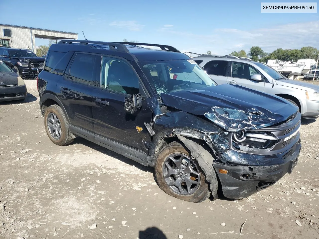 2023 Ford Bronco Sport Badlands VIN: 3FMCR9D95PRE09150 Lot: 72830854