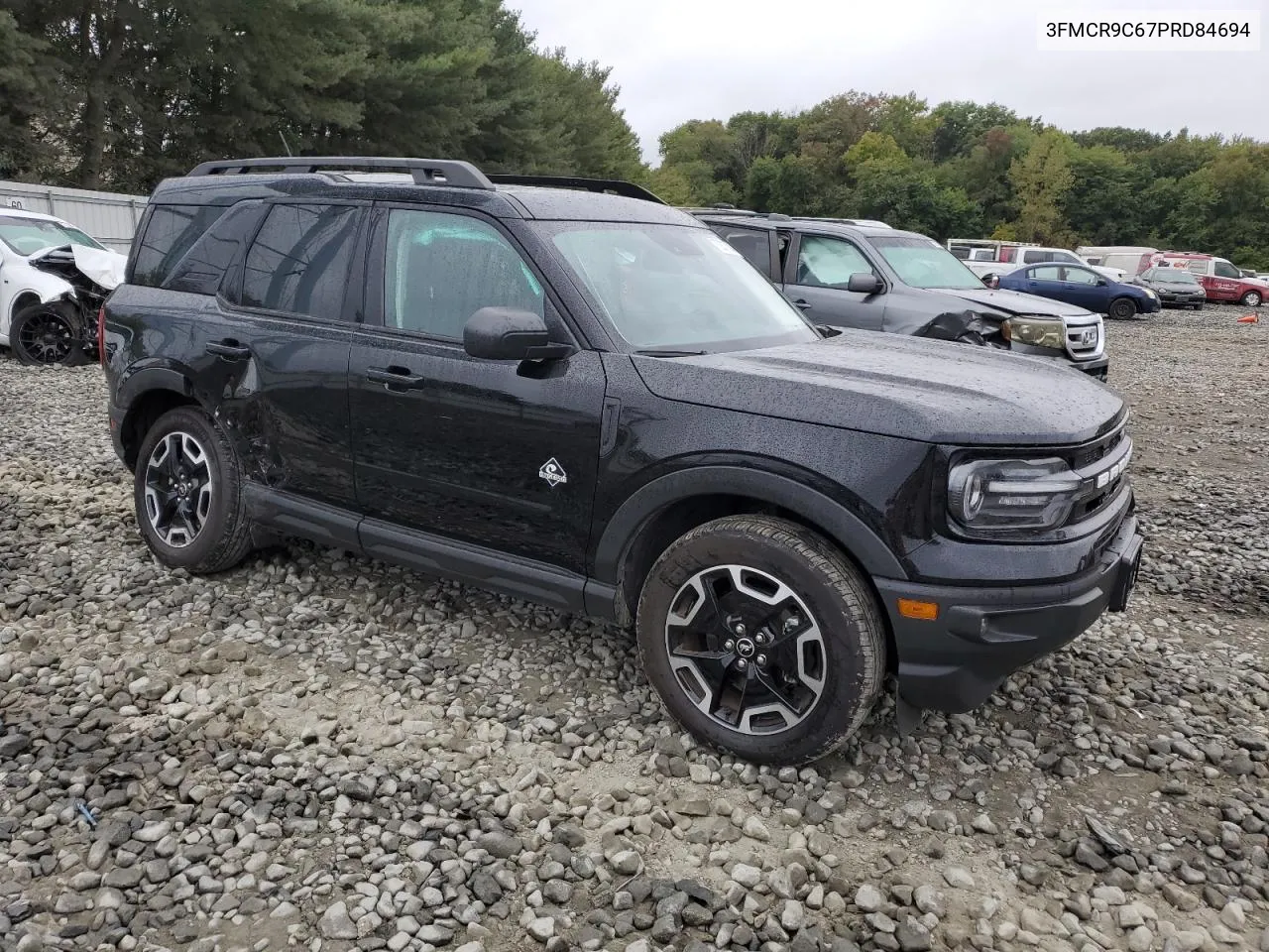 2023 Ford Bronco Sport Outer Banks VIN: 3FMCR9C67PRD84694 Lot: 72837304