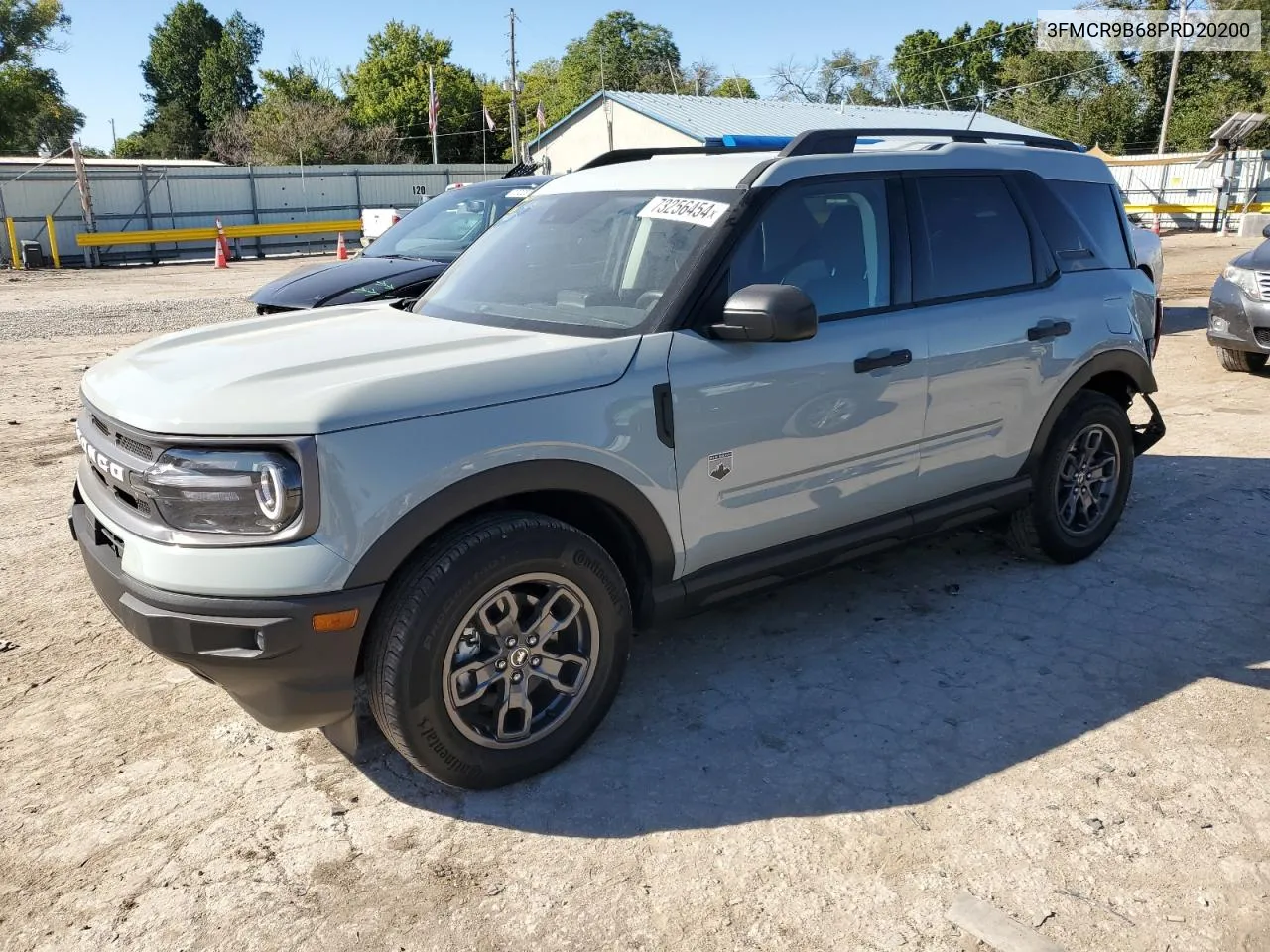 2023 Ford Bronco Sport Big Bend VIN: 3FMCR9B68PRD20200 Lot: 73256454