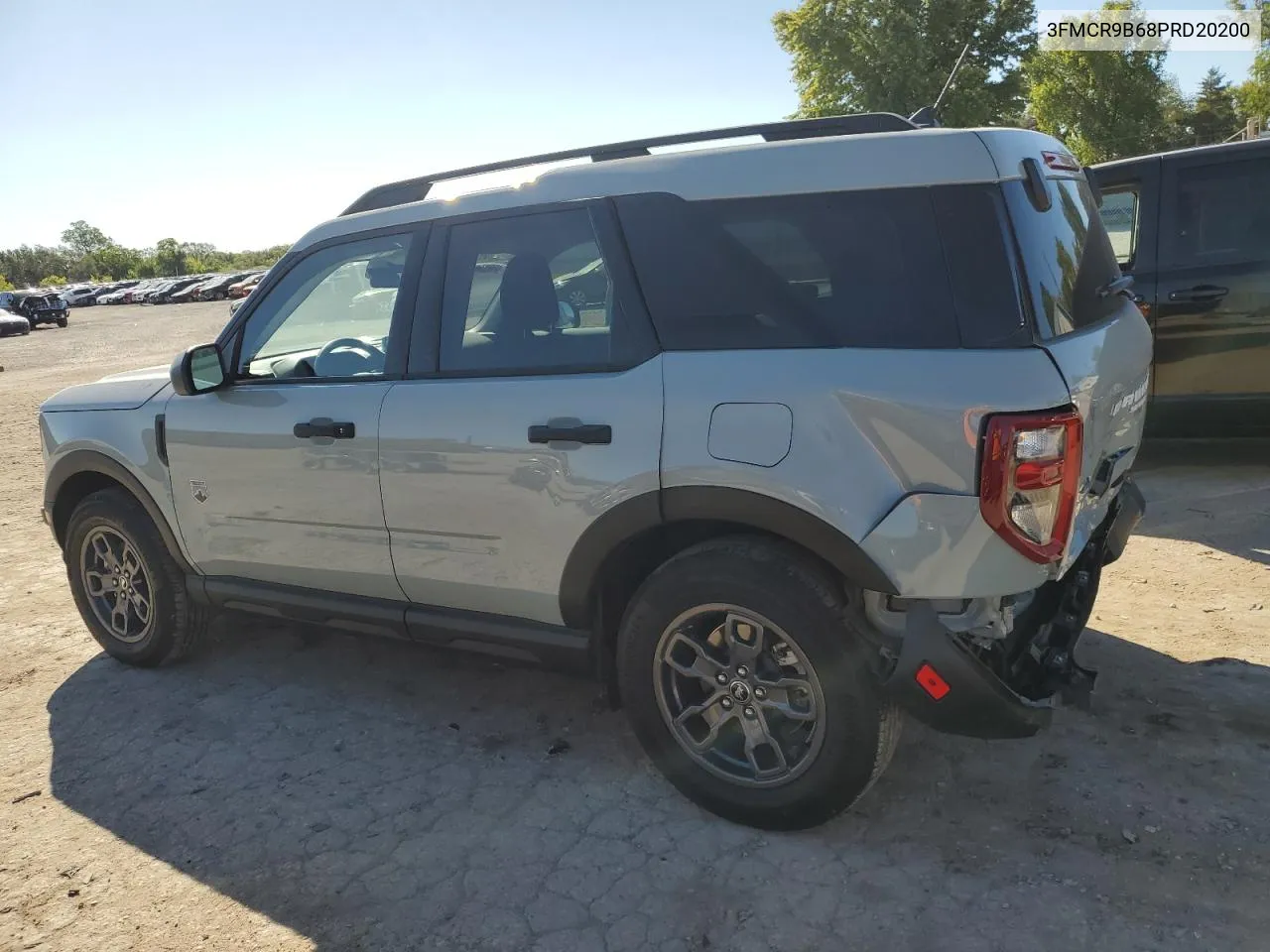 2023 Ford Bronco Sport Big Bend VIN: 3FMCR9B68PRD20200 Lot: 73256454