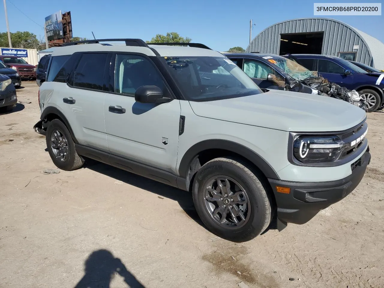 2023 Ford Bronco Sport Big Bend VIN: 3FMCR9B68PRD20200 Lot: 73256454