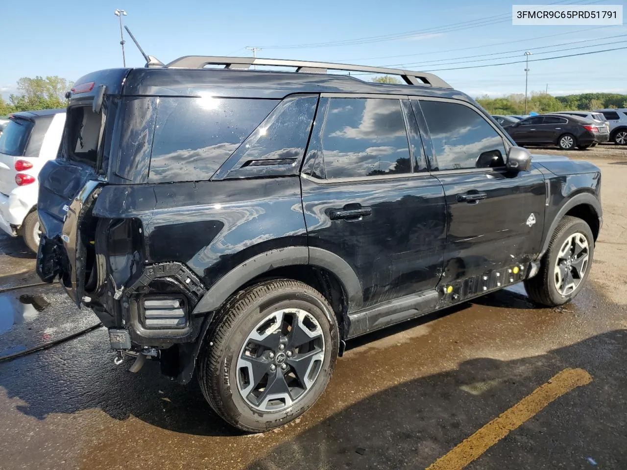 2023 Ford Bronco Sport Outer Banks VIN: 3FMCR9C65PRD51791 Lot: 73318044