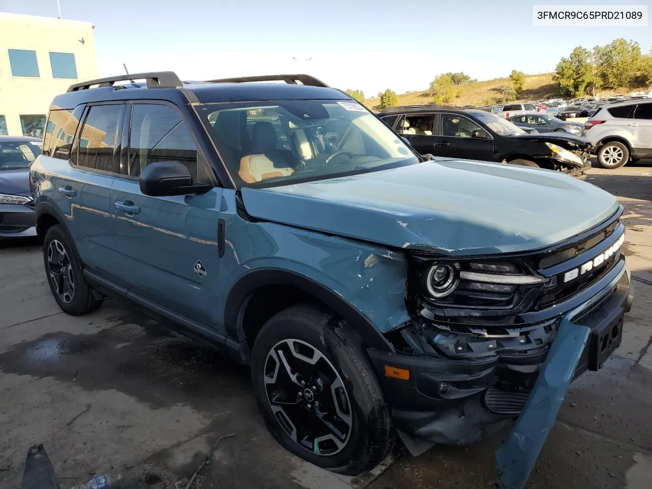 2023 Ford Bronco Sport Outer Banks VIN: 3FMCR9C65PRD21089 Lot: 73729224