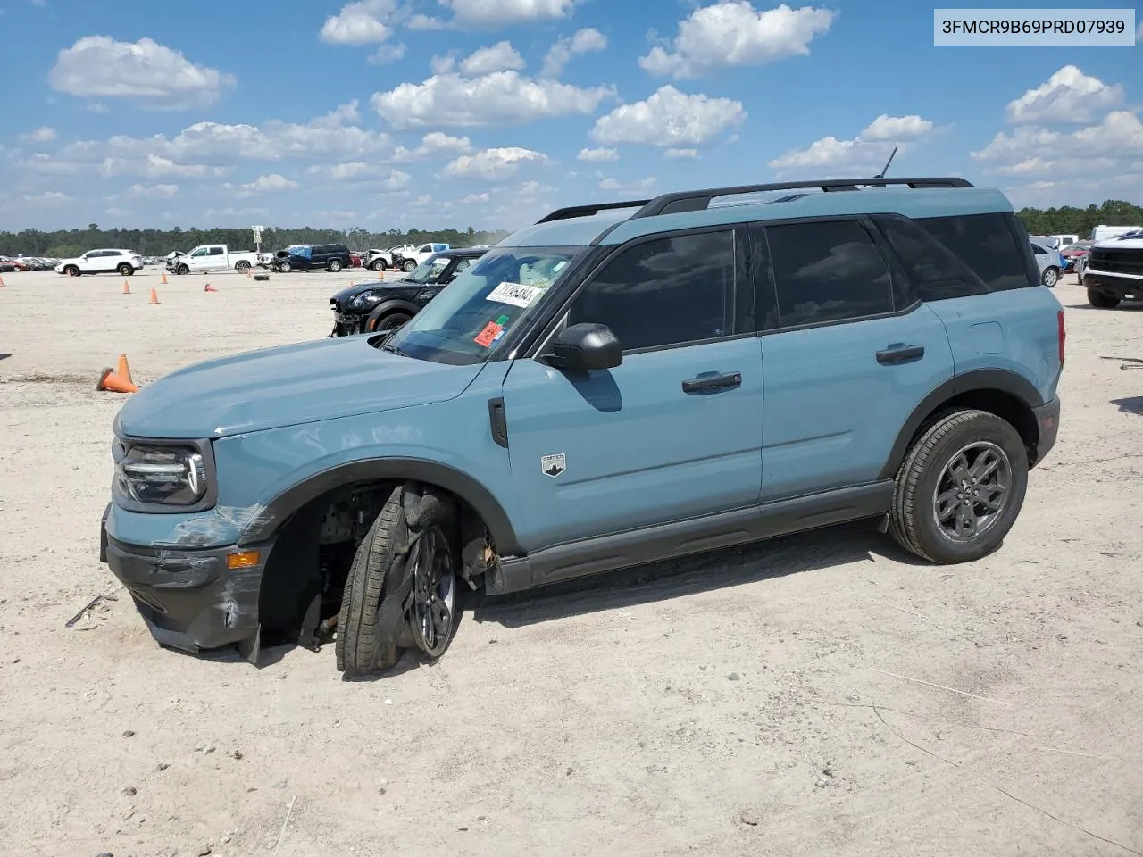 2023 Ford Bronco Sport Big Bend VIN: 3FMCR9B69PRD07939 Lot: 73795484