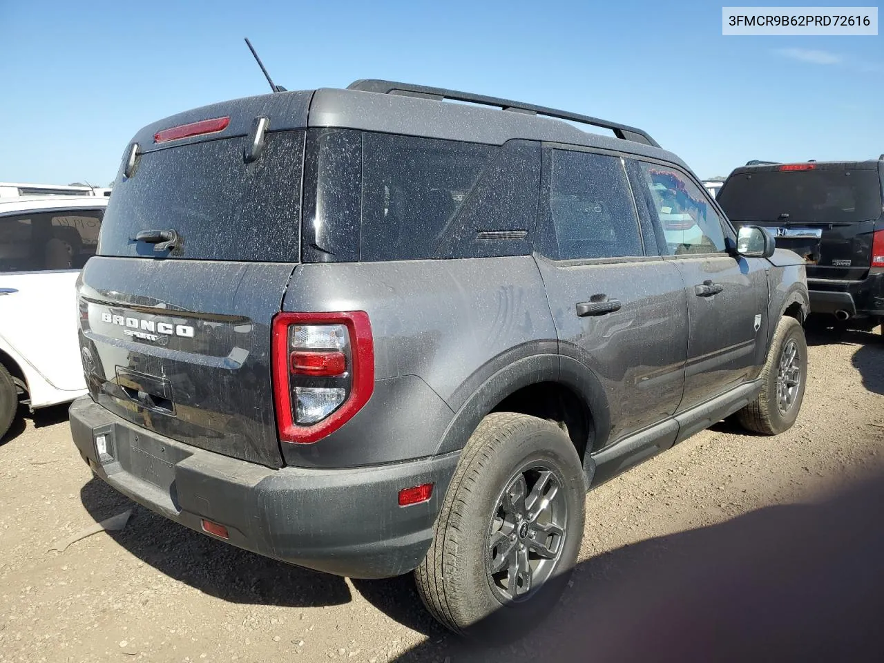 2023 Ford Bronco Sport Big Bend VIN: 3FMCR9B62PRD72616 Lot: 73797154