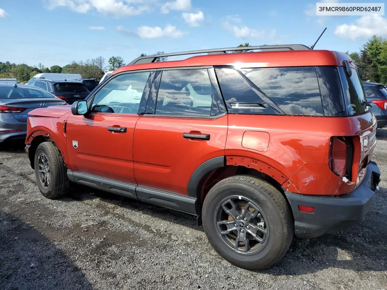 2023 Ford Bronco Sport Big Bend VIN: 3FMCR9B60PRD62487 Lot: 73813274