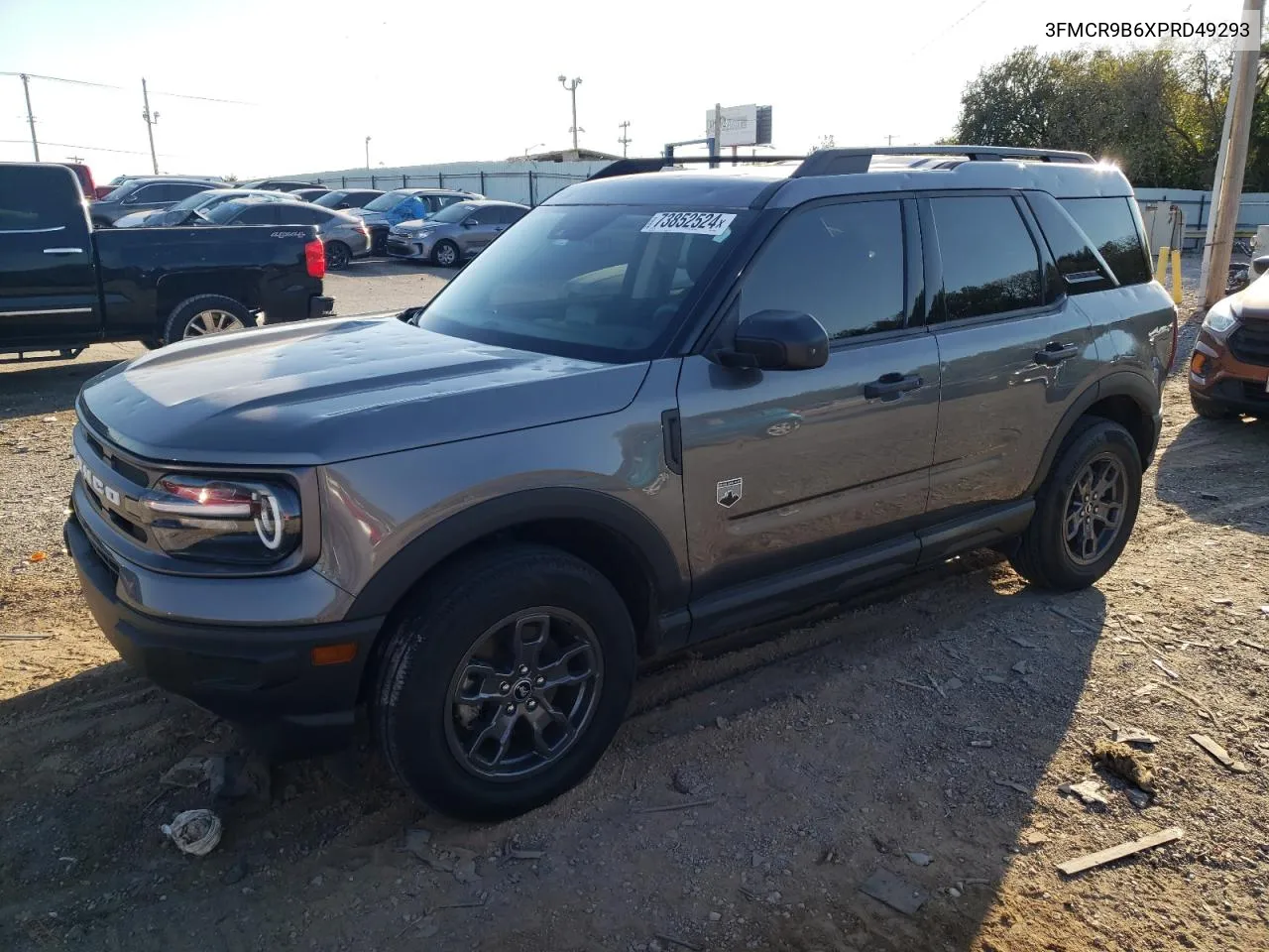 2023 Ford Bronco Sport Big Bend VIN: 3FMCR9B6XPRD49293 Lot: 73852524