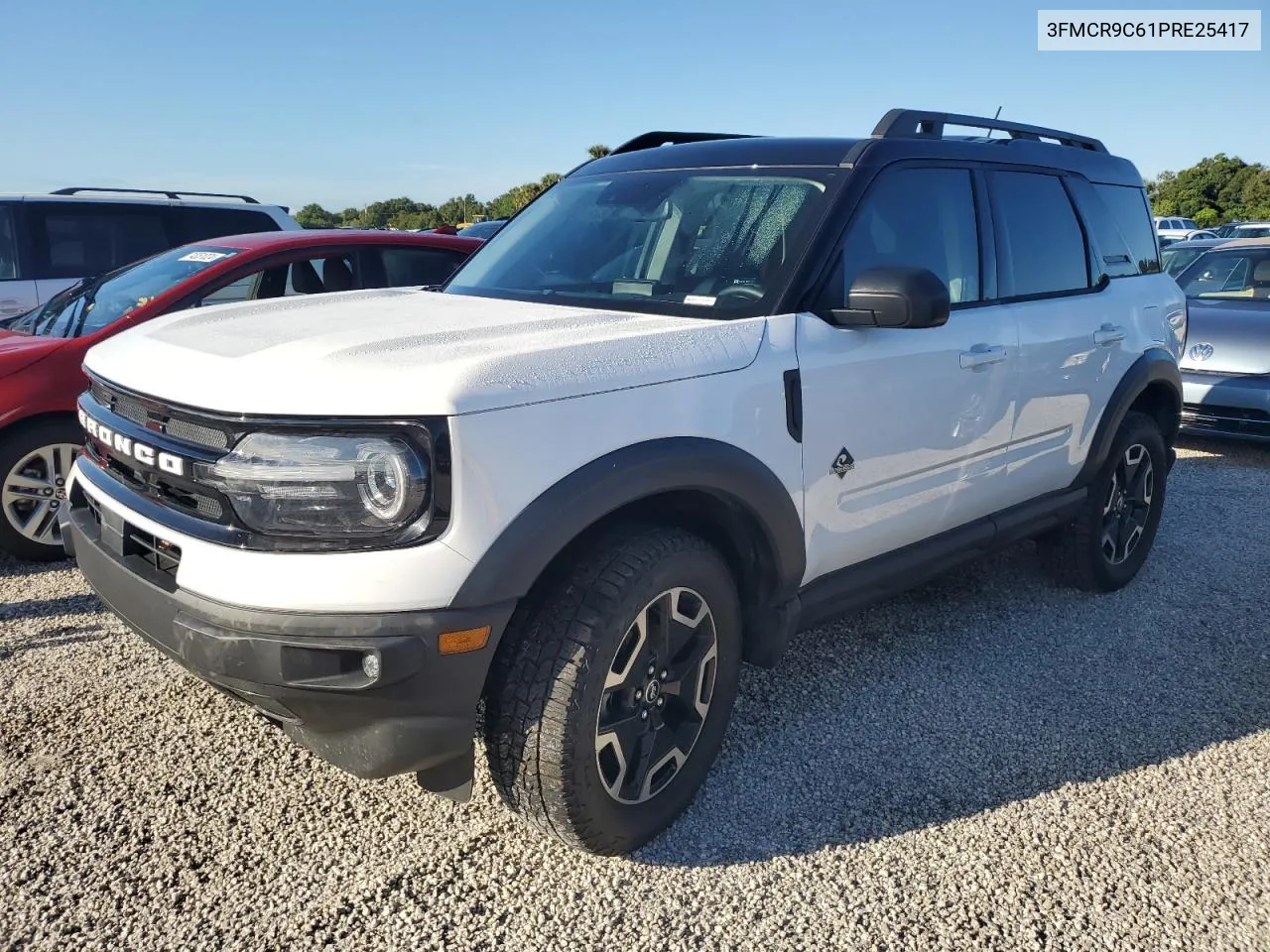 2023 Ford Bronco Sport Outer Banks VIN: 3FMCR9C61PRE25417 Lot: 74065564