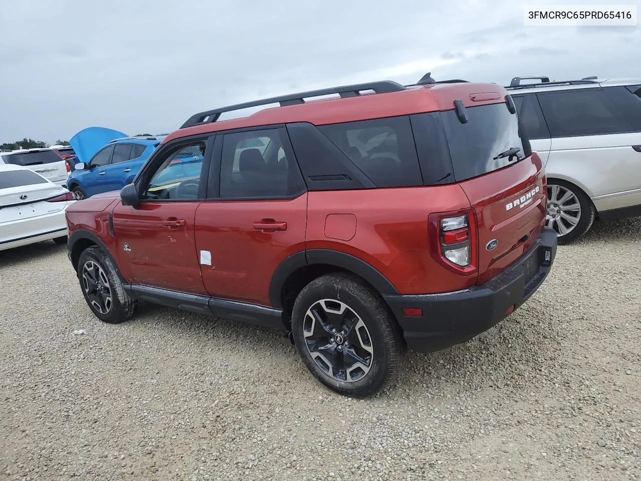 2023 Ford Bronco Sport Outer Banks VIN: 3FMCR9C65PRD65416 Lot: 74075734