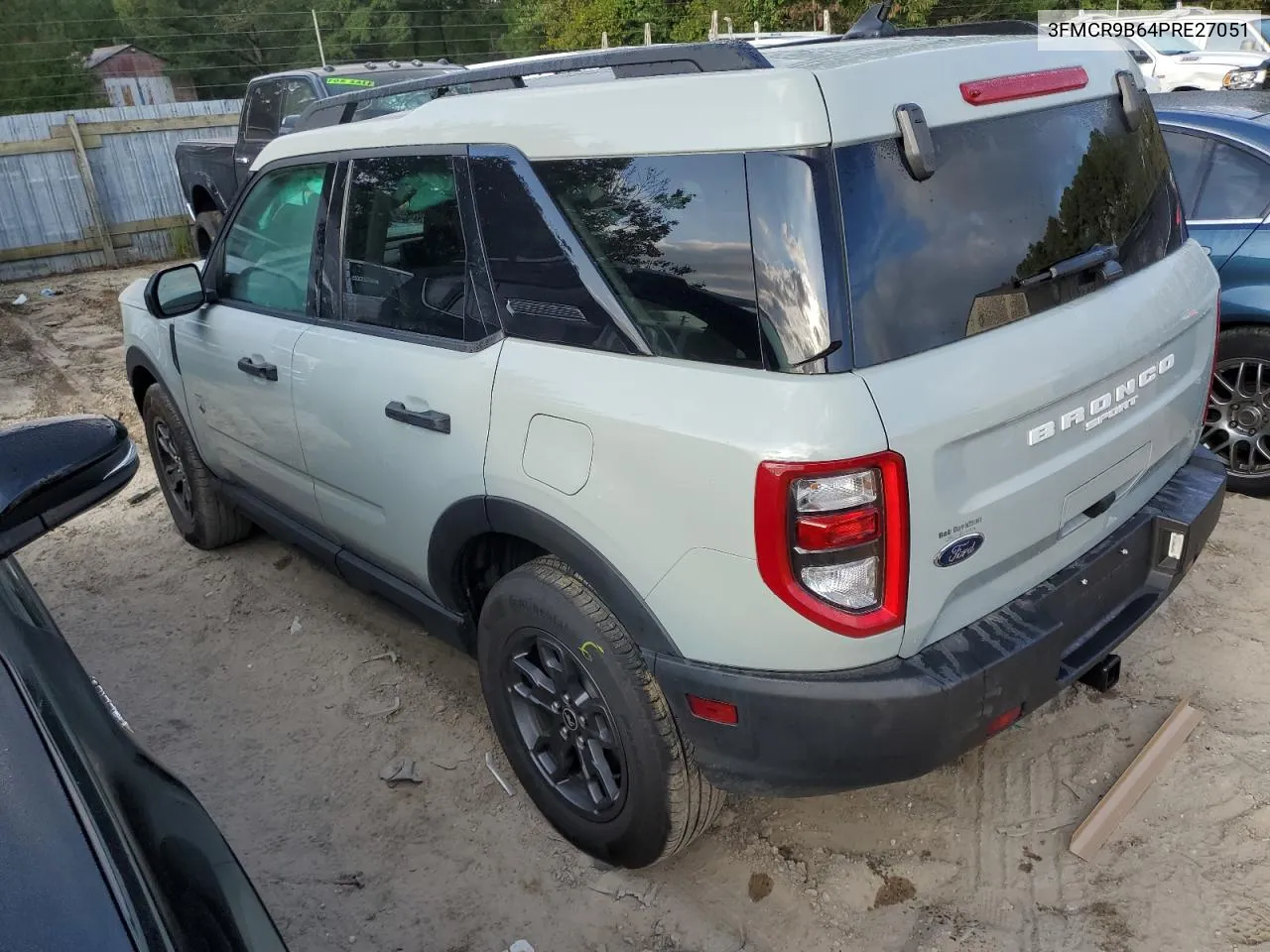 2023 Ford Bronco Sport Big Bend VIN: 3FMCR9B64PRE27051 Lot: 74433864