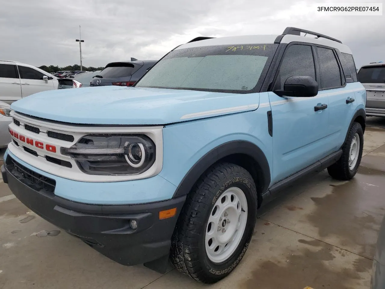 2023 Ford Bronco Sport Heritage VIN: 3FMCR9G62PRE07454 Lot: 74471294