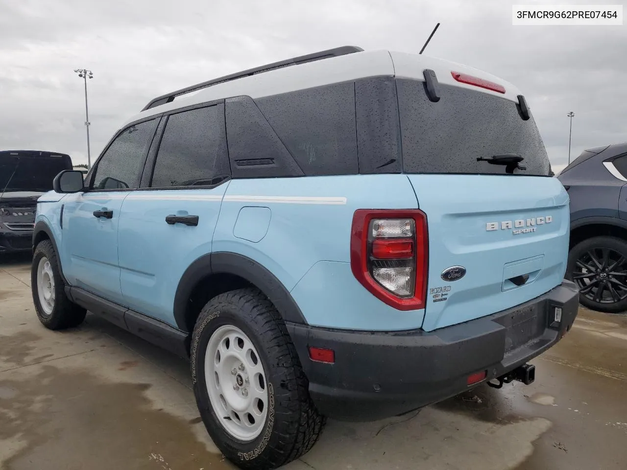 2023 Ford Bronco Sport Heritage VIN: 3FMCR9G62PRE07454 Lot: 74471294